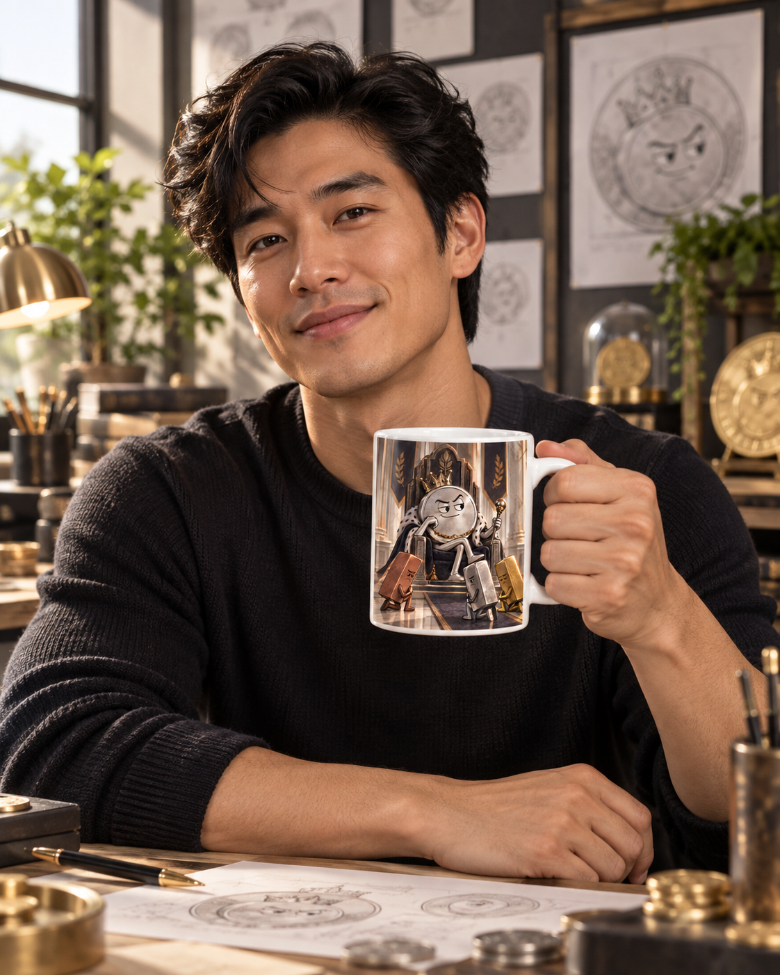 Nickel God Mug