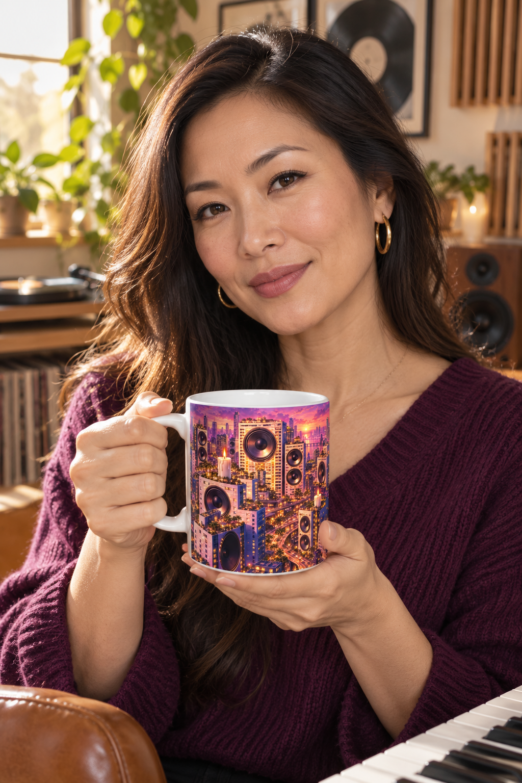White Public Speakers Mug